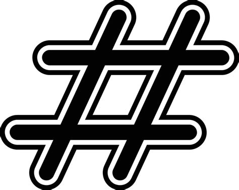 Hash Symbol 的图像结果