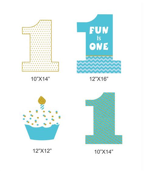 Buy Fun Is One Theme Birthday Party Cutouts | Party Supplies ...