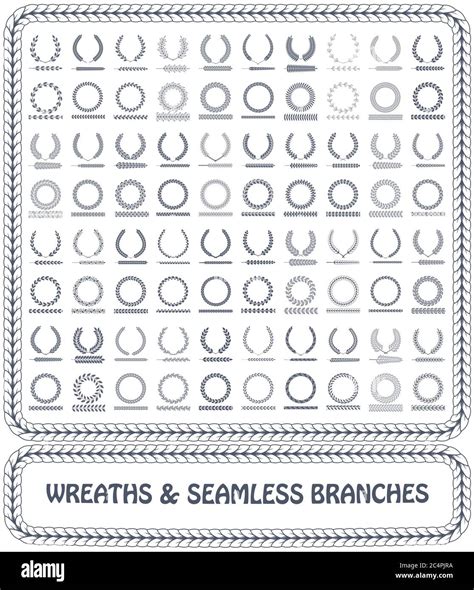 Top 47+ Free Wreaths And Branches Design Vector Material