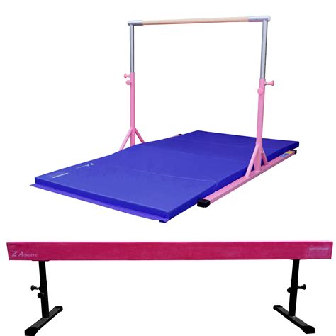 Buy Z Athletic Elite Training Bar, 4ft x 8ft x 2in Gym Mat, and Off ...