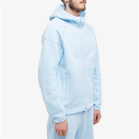 Nike x NOCTA Tech Fleece Full Zip Hoodie Cobalt Tint & White | END.