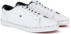 TOMMY HILFIGER ESSENTIAL LEATHER VULC Sneakers For Men - Buy TOMMY ...