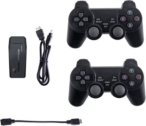 PTCMart HDMI Built-in 3000 Classic Games 8 Bit/16 Bit PS1 Mini Retro 2 ...