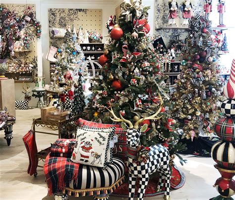 MacKenzie-Childs | Setting the scene to shop | Christmas store displays ...