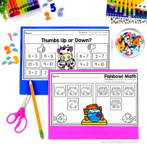 Image result for Comparing within 10 Worksheet