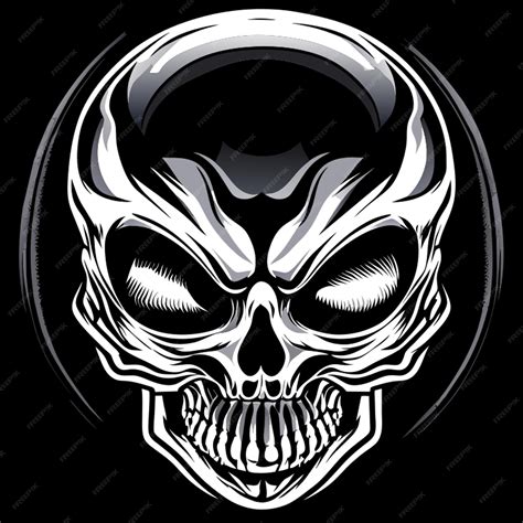 Alien Skull Vector 的图像结果