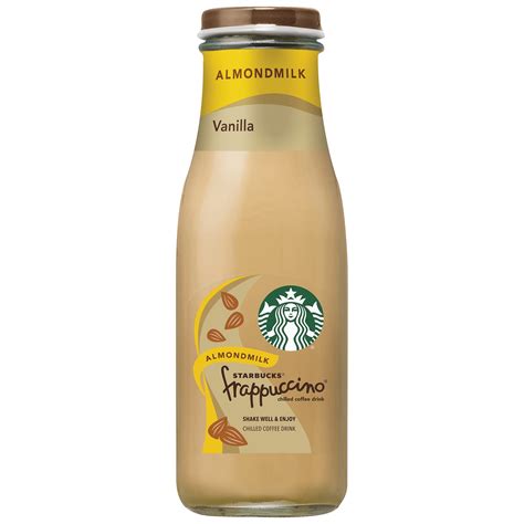 Starbucks Frappuccino Almond Milk Vanilla, 13.7 oz Glass Bottle – BrickSeek