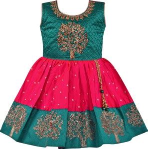 Wishkaro Baby Girls Midi/Knee Length Party Dress Price in India - Buy ...