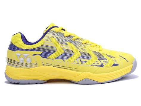 YONEX Precision 2 TRU Cushion Non-Marking Badminton Shoes, Neon Lemon ...