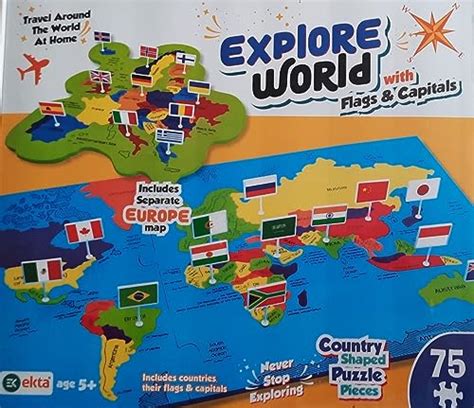 Discover the World: Flags and Capitals Set| Best Buy on BachcheCompany.com