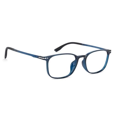Buy Blue Black Full Rim Rectangle Lenskart Air SG Flex LA E13375AF - C1 ...