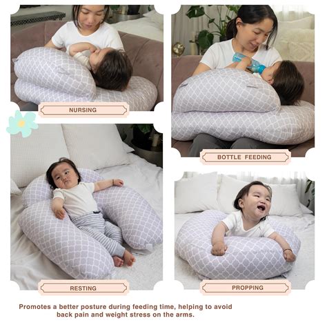 Snapklik.com : Pharmedoc Nursing Pillow For Breastfeeding - Breast ...