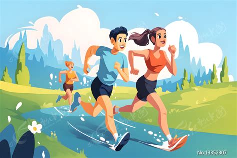 Running卡通图片 的图像结果