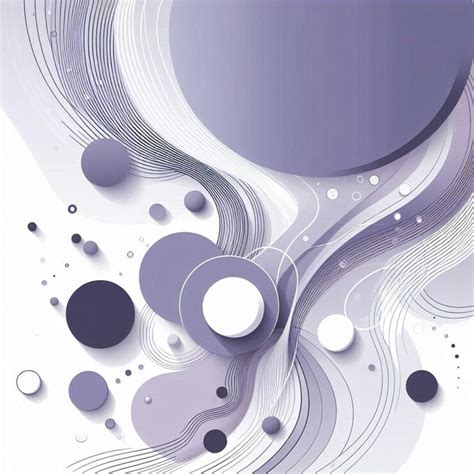 A purple and white abstract painting of a purple and white abstract ...