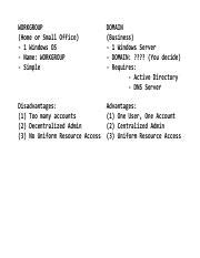 Image result for Workgroup vs Domain