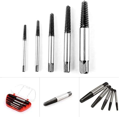 MorningVale Damaged Broken Screws Extractor Drill Bits Removal Tool , 6 ...