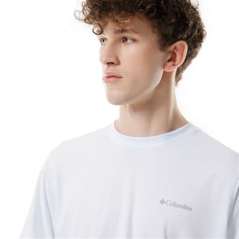 Męska koszulka termoaktywna Columbia Zero Rules - biała - SportStyleStory