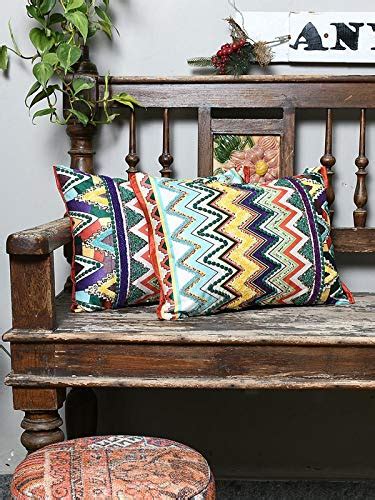 Buy Shopping Monk Elegant Decor Valvet Pillow Cushion Covers (Multi ...