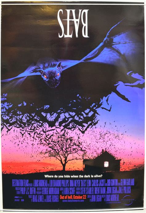 “Bats” Original One Sheet Poster - Film Poster - Movie Poster – pastposters