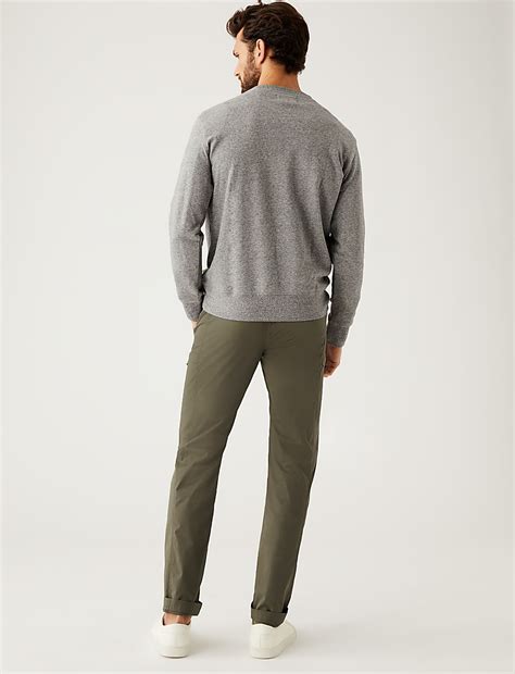Slim Fit Belted Trekking Trousers