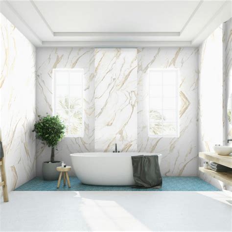 Happy Floors Dorian 24" x 48" Rectified Polished Porcelain Tile