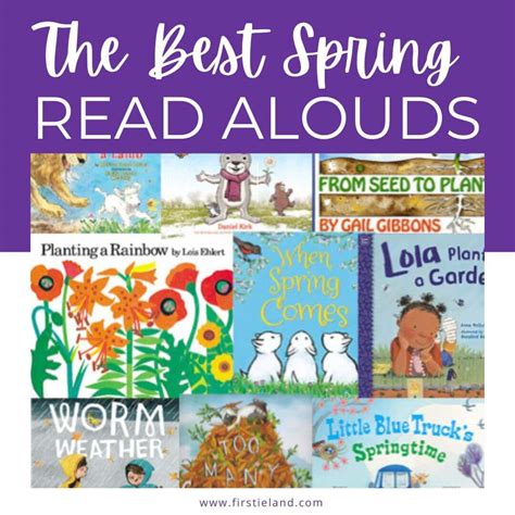 34 Best Spring Read Alouds For First Grade - Firstieland - First Grade ...