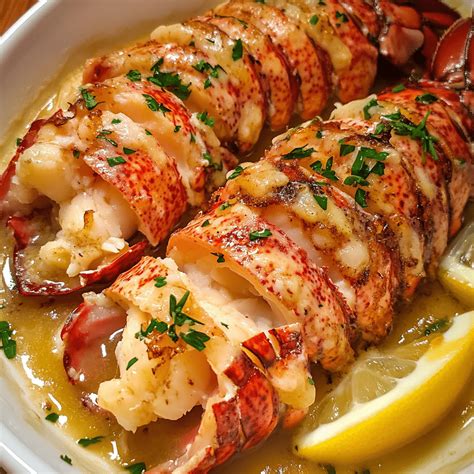 Butter Poached Lobster Tails - Recipe Yumm