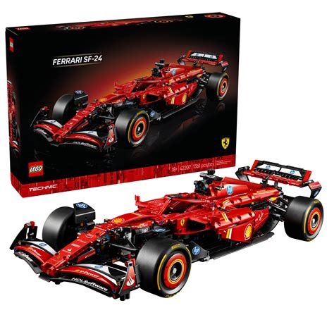Lego Technic Ferrari Sf 24 F1 Model Car Kit Building | Desertcart INDIA