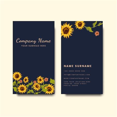 Vettori di Girasole stilizzato brochure - Scarica vettori gratuiti di ...
