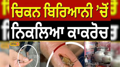 cockroach found in chicken biryani ludhiana restaurant - ਤੁਸੀਂ ਵੀ ਹੋ ...