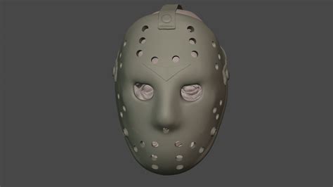 STL file Jason Voorhees part 4 head sculpt and mask for custom figure 1 ...