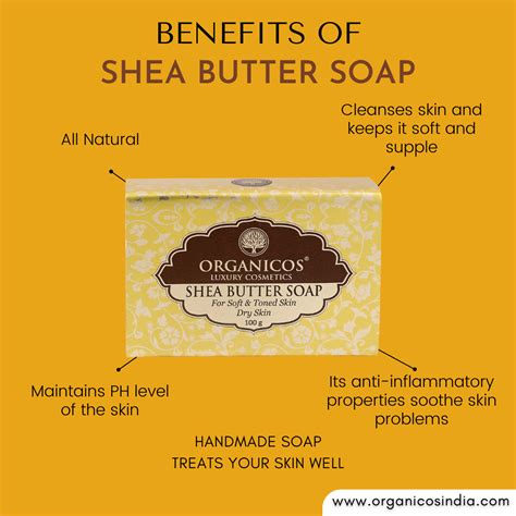 Shea Butter Soap 100 g – Organicos India Store