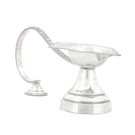 925 Pure Silver Karpuram Arathi Vilaku - Silver Palace