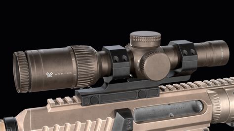 3D model Tactical modular sniper rifle Remington R11 RSASS VR / AR ...