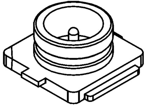 73412-0114 Molex | Molex, jack Surface Mount MCX Connector, Solder ...