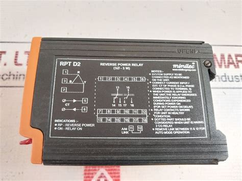 Minilec Rpt D2 [2Co] Reverse Power Relay – Aeliya Marine Tech