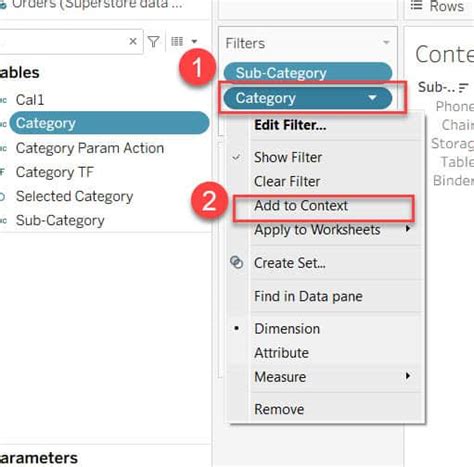 Image result for Tableau Performance with Context Filters