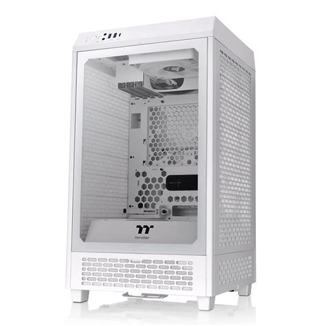 Thermaltake Tempered_Glass Tower 200 Snow Mini-Itx Computer Case ...