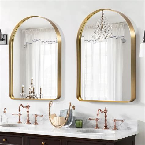 Gold Bathroom Mirror