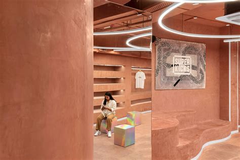 The new Superkicks sneaker store in Delhi is inspired by the city's ...