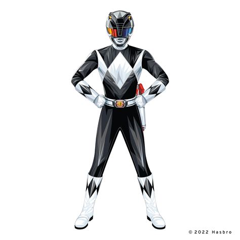 Power Rangers: Black Ranger RealBig - Officially Licensed Hasbro Remov ...