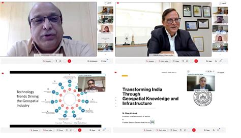 Experts discuss ways to transform India through Geospatial knowledge ...