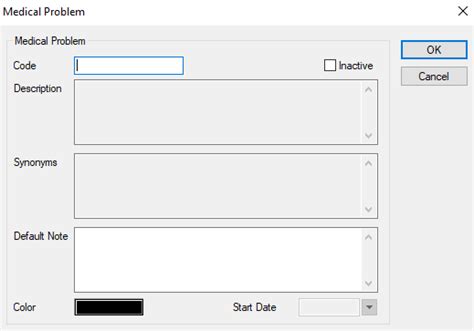 Image result for Medical Problem List Example