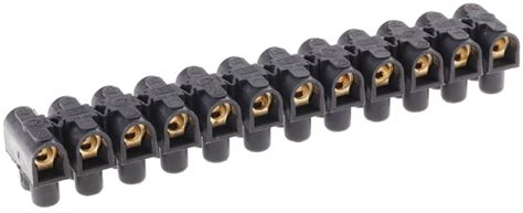 0 342 17 Legrand | Legrand Terminal Strip, 12-Way, 16mm² Wire, 76A ...