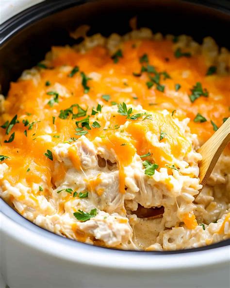 Crockpot Chicken and Rice Recipe