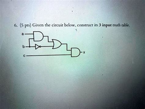 Image result for 6 Input Truth Table
