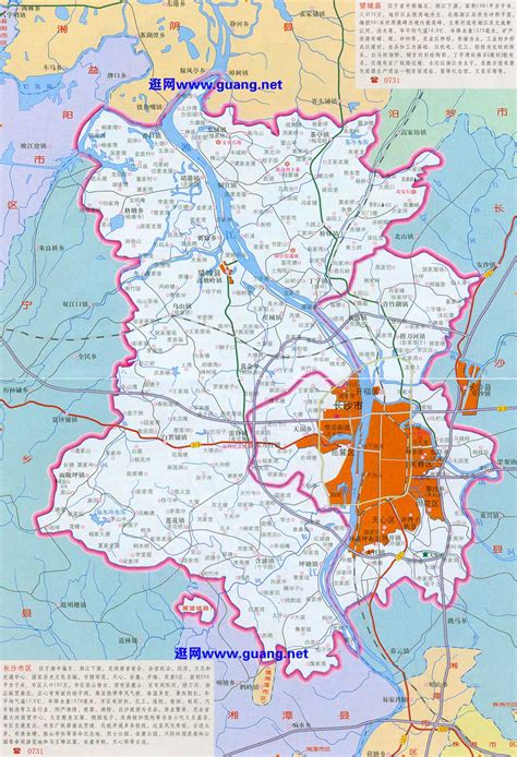 长沙市地图 - 长沙市卫星地图 - 长沙市高清航拍地图 - 便民查询网地图