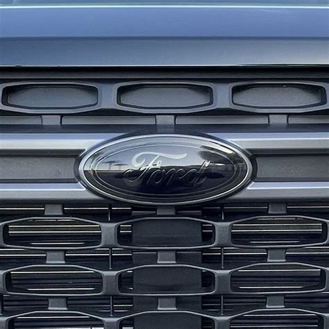 Buy FOR 22-23 Ford Maverick Front & Rear Emblem SMOKE Precut Vinyl Tint ...