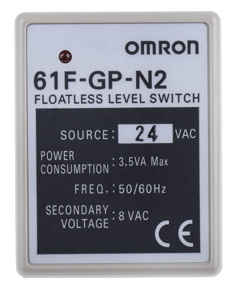 61FGPN224ACCE Omron | Omron Conductive Level Controller - DIN Rail, 24 ...