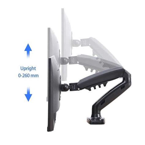 North Bayou 17-30" Gas Strut Monitor Arm Desk Mount – GADGET WAGON